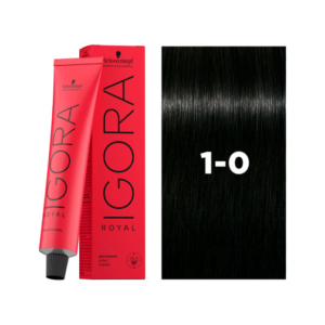 schwarzkopf IGORA ROYAL 1-0 Black Natural 60 ml