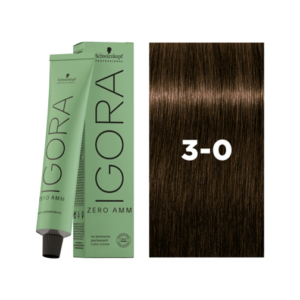 schwarzkopf ZERO AMM 3-0 Dark Brown Natural 60ml
